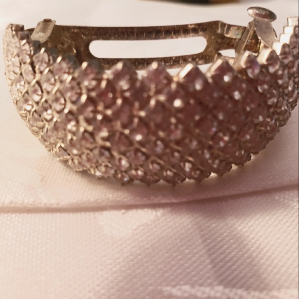 Vintage Women's Rhinestone Hair Clip